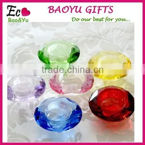 Home Decoration Romantic Wedding Birthday Dinner Crystal Glass Candlesticks thumbnail-1