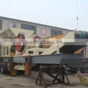 China Powerful Moving Jaw Crusher Plant for Mining, Quarry and Construction thumbnail-1