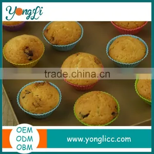 BPA Free Teacups Bakeware for Baking Muffins Silicone Cake Mould thumbnail-2