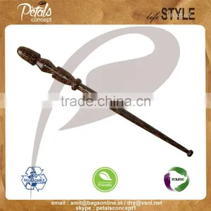 Wholeseller of Palm Wooden Wands by Petals Concept From India thumbnail-1