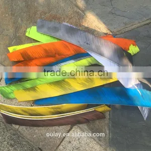 7~10inch New Cut-in-half Full Length Archery Arrow Vanes Turkey Feathers Factory Sale thumbnail-1