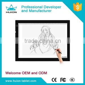 LED Drawing Copy Board Tracing Board Acrylic LED Magic Light Writing Board thumbnail-1
