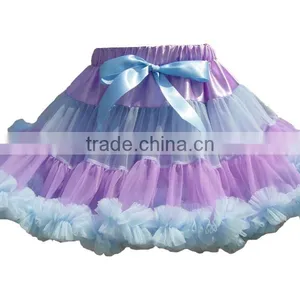 Wholesale Fluffy Tutu Skirt for Girls,children Tulle Skirt, Baby Petti Latest Skirt Design Pictures thumbnail-5