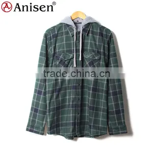 Chinese Supplier Wholesale Windbreaker Men Plaids Jacket thumbnail-1