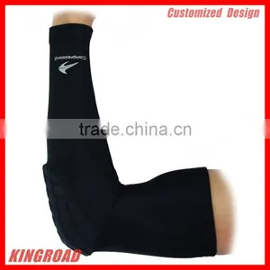 2016 New Styles Fully Sublimated Arm Sleeves, Silicon Gripper on Top of Sleeves and Elbow Pads thumbnail-1