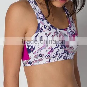 2014 Custom Printing Spandex Sports Bra thumbnail-1