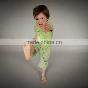 Childrens Pajamas Wholesale 100% Cotton Printed Kids Pajamas Set thumbnail-5