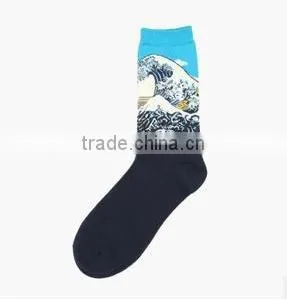 Wholesale New Design Art Socks Stock Items Socks/women Sock thumbnail-3