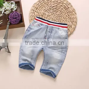 Hot Sales Newest Design Fancy Kids Baby Denim Jeans Pants thumbnail-1
