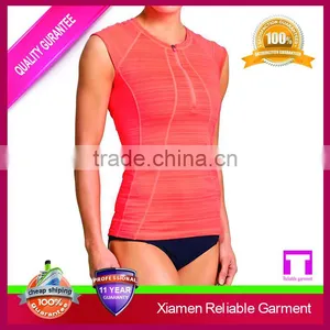 High Quality Fitness Women Apparel Wholesale Gym Wear Tank Top /back Stringer Tank Top for Women thumbnail-2