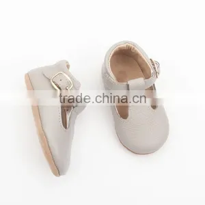 New Arrival Genuine Cow Leather Dance Fancy Baby Girls Shoes thumbnail-2