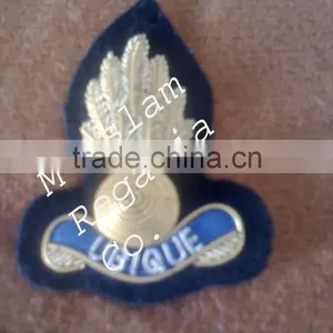 Hand Embroidery Grenade Badge thumbnail-1