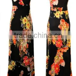 Walson Walson New Women Summer Boho Floral Maxi Evening Party Dress Beach Long Dress Size 8-24 thumbnail-1