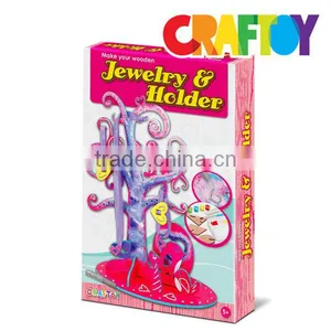 OEM Wooden Toys Design Your Own Love Bird Wooden Jewelry n Holder thumbnail-2