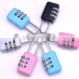 High Quality Zinc Alloy Travelling Luggage Coded Lock and Hanging Lock thumbnail-1