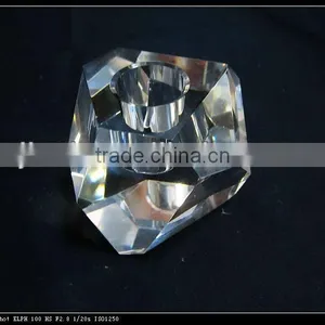 Irregular Shape Crystal Candlesticks thumbnail-1