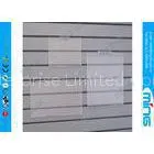 Supermarket Slant Clear Acrylic Stand Display for Slatwall thumbnail-1