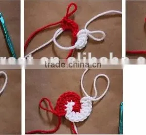 DIY Crochet Kits Candy Cane Baby Hat thumbnail-2