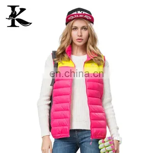 High Quality Lightweight Ultra Light Compact Sleeveless Jacket Down Vest thumbnail-1