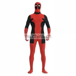 Unisex Jumpsuit Spandex Cosplay Deadpool Costume thumbnail-3