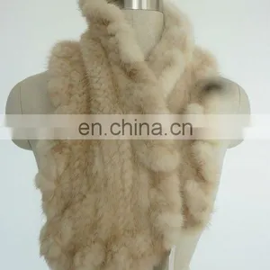 HK100 Ladies Fox Fur Scarf thumbnail-1