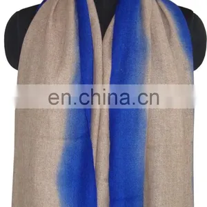 Gauze Pashmina Wool Shawl ,Ombre Wool Pashmina Shawls thumbnail-2