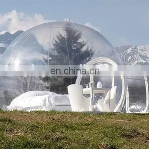 2017 Romantic Clear Giant Inflatable Dome Bubble Tent for Sale,inflatable Transparent Bubble Tent for Camping thumbnail-3