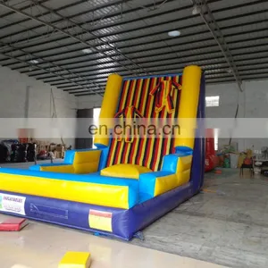 Inflatable Hooks & Loops Fastener Wall, Outdoor Sport Games Equipment Inflatable Climb Sticky Wall thumbnail-2