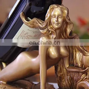 China Sexy Nude Girl Resin Wine Rack thumbnail-1