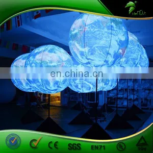 LED Inflatable Earth Globe, Event Sphere, Decoration Inflatable Tripod Standing Balloon thumbnail-4