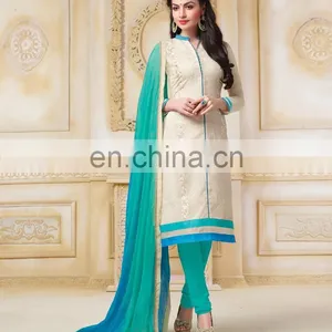 Cream Colored Net Suit. thumbnail-1