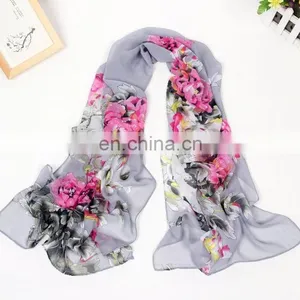 New Styles Chiffon Scarf Wholesale Women's Fashion Plain Shawl thumbnail-6