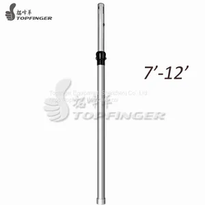 7'-12' Adjustable Upright Backdrop Pipe Stand Portable Pipe and Drape Backdrop thumbnail-1