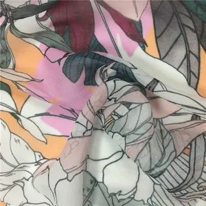 China Factory High Quality Custom Digital Rayon Fabric Custom Printed thumbnail-3