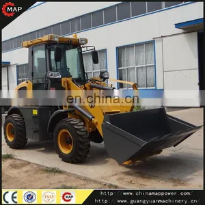 Front Wheel Loaders 1.2ton Factory Machine Small Wheelloader--Export for Sale!!! thumbnail-6