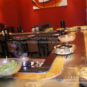 Hot Pot Conveyor Belt System Humanization and Fashion Beautiful Color thumbnail-2