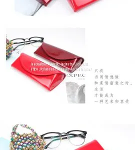Factory Direct Supply Elegant, Anti-crush and Anti-collision Leather Eyewear Case thumbnail-5