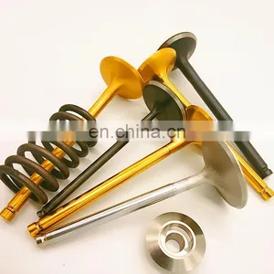 Generator Parts Intake Exhaust Engine Valves Guides Seats 4JG2 4JJ1 4LB1 4LC1 4LE1 4LE2 C240 for Isuzu High Performance Springs thumbnail-2