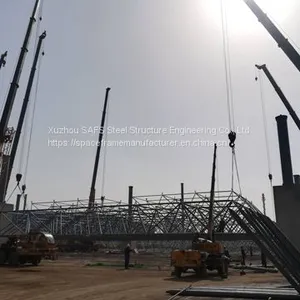 Jiangsu Xu Gang Group New 2# 3# Space Frame Structure Environmental Protection Shed Project thumbnail-1