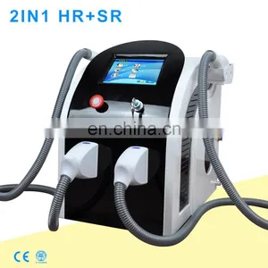Hair Removal and Skin Rejuvenation /desktop Dual OPT / E-light Laser Machine thumbnail-4
