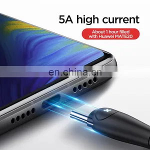 JOYROOM S-M393 Usb Cable Quick Charging Braided Cable Type-c for Huawei 5A With Light thumbnail-5