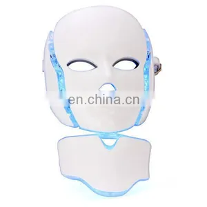 2021 New Facial Beauty Therapy 7 Colors Mask Led Neck Face Mask Led Mask thumbnail-2