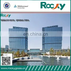 Aluminum Glass Curtain Wall With Low-E Insulated Glass thumbnail-1