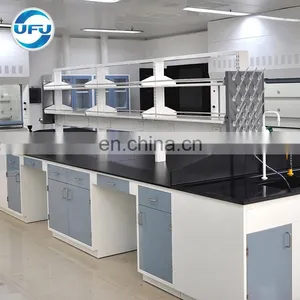 Lab Workbench With Epoxy Resin Table thumbnail-2