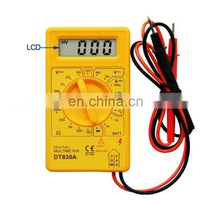 DT830A Small Digital Multimeter With 50Hz Square Wave Output as a Signal Source thumbnail-3