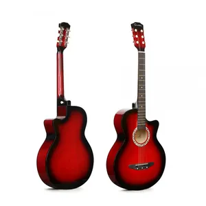 Cowboy38C Acoustic Guitar 38 Inch Factory Guitar Cheap Price for Guitar Beginners thumbnail-3