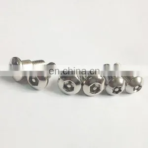SS M3 M5 M6 Pan Head Torx Shoulder Screw Black Oxide Hexagon Socket Head Shoulder Bolt 1/4'' thumbnail-1