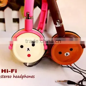 2015 Updated Good Leather Hello Kitty Animation Headphone thumbnail-1