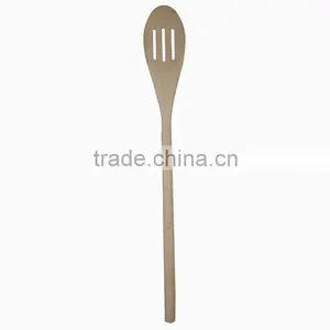 Wooden Slotted Spoon thumbnail-1