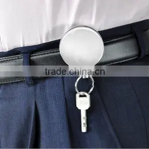 Pull Key Reel Wearable Key Organizer, Stainless Steel thumbnail-6